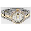 Image 3 : Rolex Ladies Two Tone 14K MOP Diamond Datejust Watch