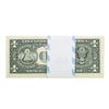 Image 2 : Pack of (100) Consecutive 1999 $1 Federal Reserve STAR Notes San Francisco