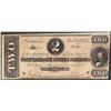 Image 1 : 1864 $2 Confederate States of America Note