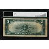 Image 2 : 1923 $5 Porthole Silver Certificate Note Fr.282 PMG Choice Fine 15