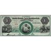 Image 1 : 1800's $1 State Bank at New Brunswick Obsolete Note