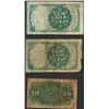 Image 2 : Lot of (3) Misc. Fractional Currency Notes