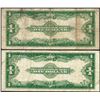 Image 2 : Lot of (2) 1923 $1 Silver Certificate Notes