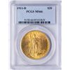 Image 1 : 1911-D $20 St. Gaudens Double Eagle Gold Coin PCGS MS66