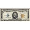 Image 1 : 1934A $5 Silver Certificate WWII Emergency North Africa STAR Note