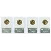 Image 2 : Lot of (4) 2007 George Washington Presidential Dollar Coins NGC MS65 FDOI