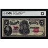 Image 1 : 1907 $5 Woodchopper Legal Tender Note Fr.88 PMG Fine 12