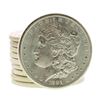 Image 1 : Roll of (10) Brilliant Uncirculated 1881-S $1 Morgan Silver Dollar Coins