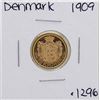 Image 1 : 1909 Denmark Fredrick VIII 10 Kroner Gold Coin