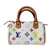 Image 2 : Louis Vuitton White Multicolor Monogram Mini Speedy