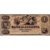 Image 1 : 1800's $1 Bank of Augusta Obsolete Note