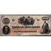 Image 1 : 1862 $100 Confederate States of America Note