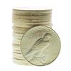Image 2 : Roll of (20) Brilliant Uncirculated 1923 $1 Peace Silver Dollar Coins