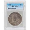 Image 1 : 1921 $1 Peace Silver Dollar Coin ICG MS60