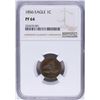 Image 1 : 1856 Flying Eagle Cent Proof Coin NGC PF64