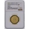 Image 1 : 2002A Germany 100 Euro Introduction of the Euro Gold Coin NGC MS69