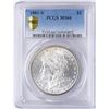 Image 1 : 1881-S $1 Morgan Silver Dollar Coin PCGS MS66