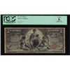 Image 1 : 1896 $2 Educational Silver Certificate Note Fr.247 PCGS Good 6 Apparent