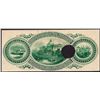 Image 2 : 1870 $5 State of Mississippi Obsolete Note Cut Canceled