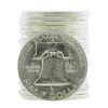 Image 2 : Roll of (20) 1960-D Brilliant Uncirculated Franklin Half Dollar Coins