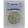 Image 1 : 1928-S $1 Peace Silver Dollar Coin PCGS AU50