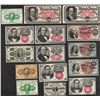 Image 1 : Lot of (15) 1863-1875 Miscelaneous Fractional Currency Notes