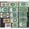 Image 2 : Lot of (15) 1863-1875 Miscelaneous Fractional Currency Notes