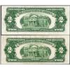 Image 2 : Lot of (2) 1928G & 1928F $2 Legal Tender Notes