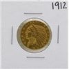 Image 1 : 1912 $5 Indian Head Half Eagle Gold Coin
