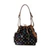 Image 1 : Louis Vuitton Black Multicolor Monogram Noe Bucket Bag