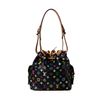 Image 3 : Louis Vuitton Black Multicolor Monogram Noe Bucket Bag