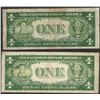 Image 2 : Pair of 1935A $1 R & S Experimental Silver Certificate Notes