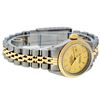 Image 8 : Rolex Ladies Two Tone 14K Champagne Index Datejust Wristwatch