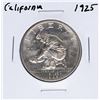 Image 1 : 1925 California Centennial Commemorative Half Dollar Coin