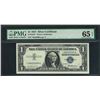 Image 1 : 1957 $1 Silver Certificate STAR Note Fr.1619* PMG Choice Uncirculated 65EPQ