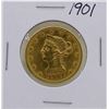 Image 1 : 1901 $10 Liberty Head Eagle Gold Coin