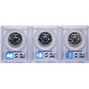 Image 2 : Lot of 1957-1959 Proof Franklin Half Dollar Coins PCGS PR66