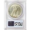 Image 2 : 1923 $1 Peace Silver Dollar Coin PCGS MS64