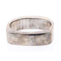 Jondell Antique Silver Bangle Bracelet