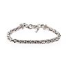 Image 1 : Vintage Sterling Silver Chain Link Bracelet
