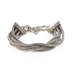 Sterling Silver Vintage Chain Link Bracelet