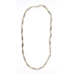 Vintage Barrel Beads Necklace