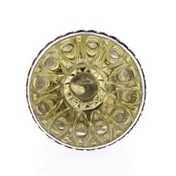 Vintage Mona Van Riper Citrine Large Stone Ring