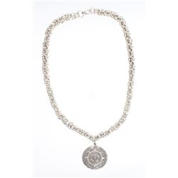 Sterling Silver Vintage Chain Necklace