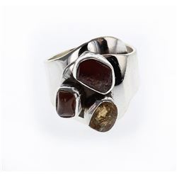 Vintage Lilly Barrack Citrine Ring