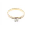 Image 1 : Vintage 10K Gold & Diamond Ring