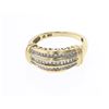 Vintage 10K Gold & Diamond Ring