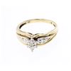 Vintage 10K Gold & Diamond Ring