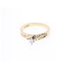 Image 1 : Vintage 10K Gold & Diamond Ring