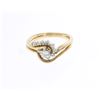 Vintage 14K Gold & Moissanite Ring